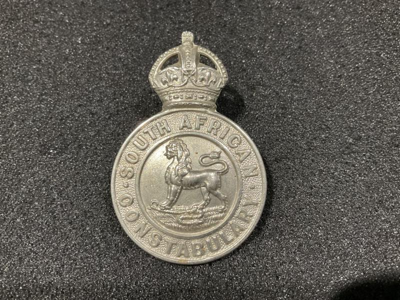 Edwardian South African Constabulary cap badge