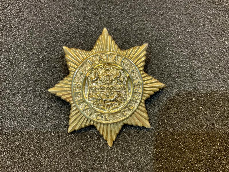 Africa; Natal Service Corps officers cap badge 1903-13
