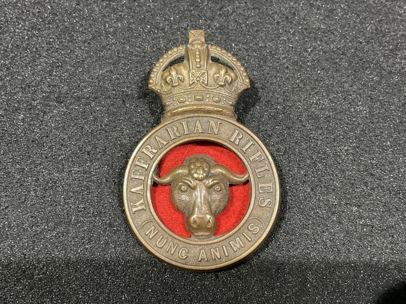 Kaffrarian Rifles headdress badge 1902-14