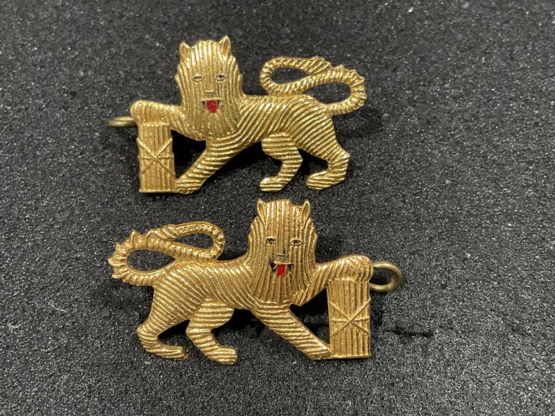 South African Navy Petty Officers collar badges