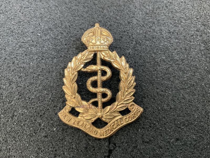 WW1 New Zealand Medical Corps ORs cap badge