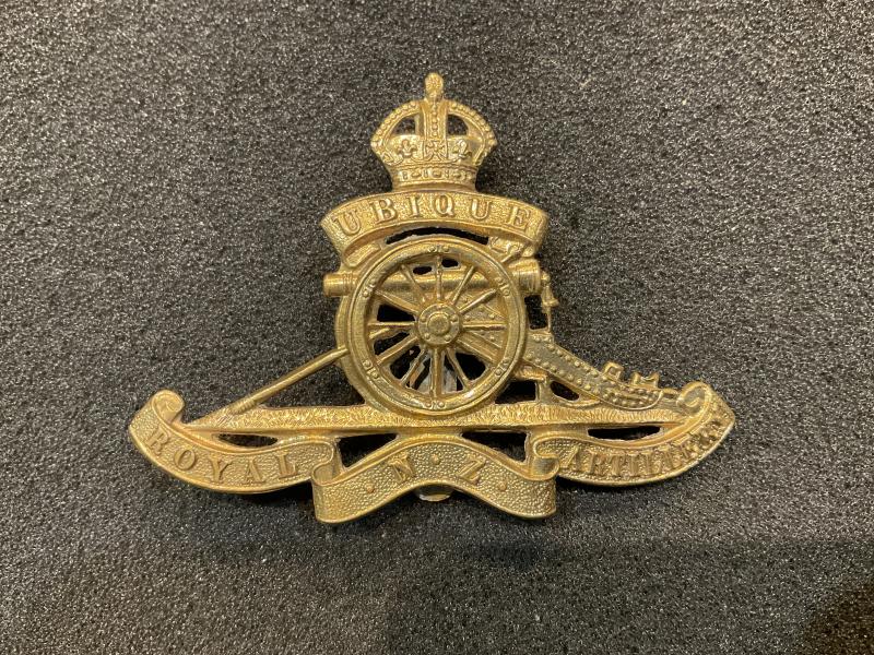 K/C Royal New Zealand Artillery cap badge