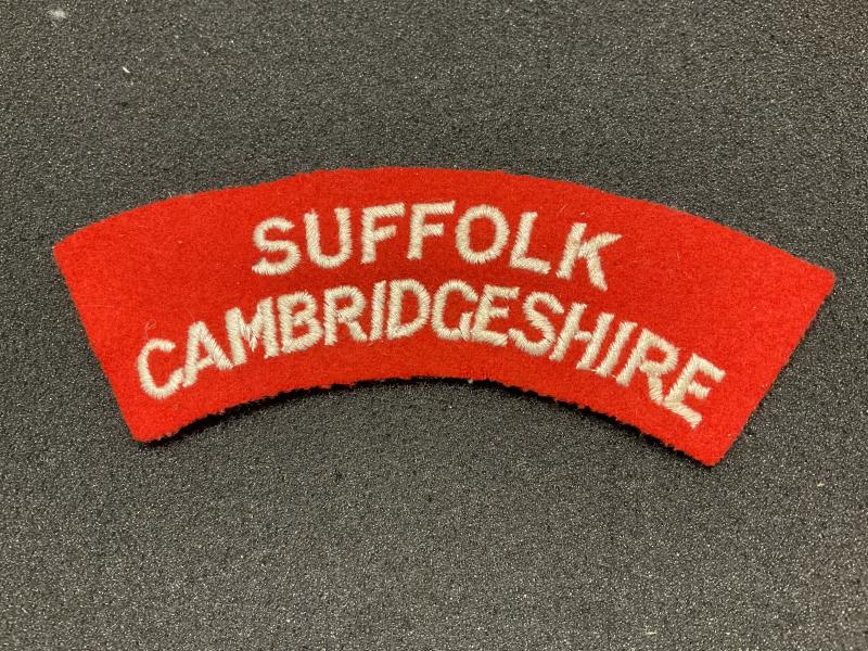 1960s SUFFOLK CAMBRIDGESHIRE cloth title