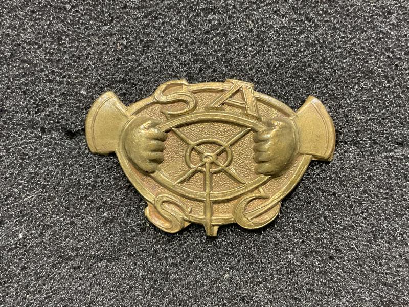 WW1 South African Army Service Corps M.T drivers badge