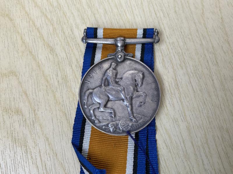 War medal; 10467 Pte Christopher CLYNCH Irish Guards