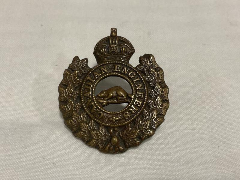 WW1 CEF, Canadian Engineers collar badge