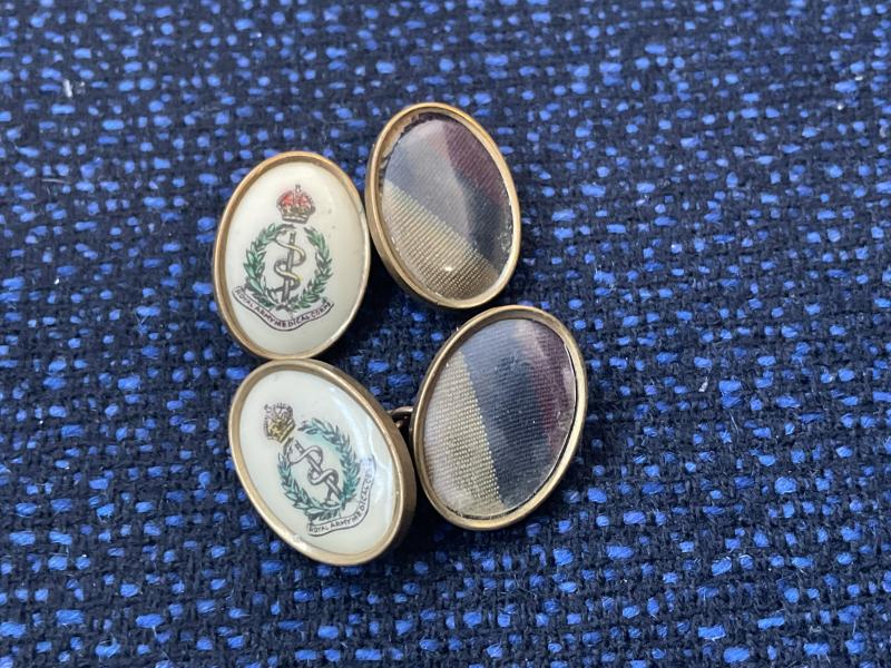 Post 1902 R.A.M.C cuff links