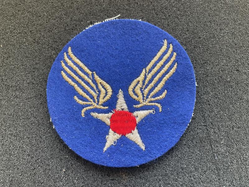 WW2 U.S Air Force theatre made felt sleeve patch