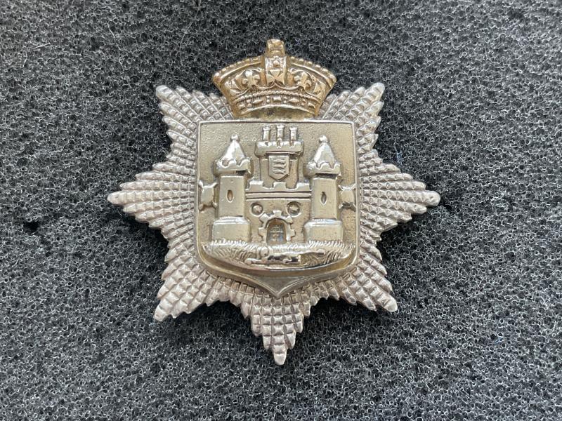 Victorian East Surrey Regt Officers Field Service cap badge