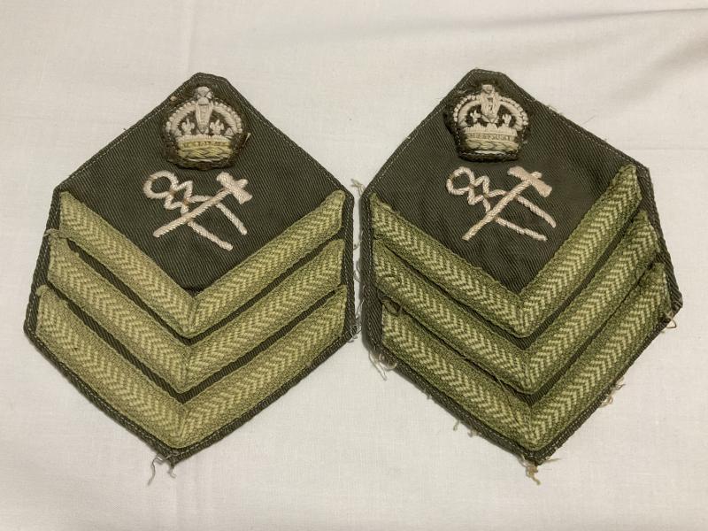 WW2 theatre made Artificers Staff Sergeants stripes