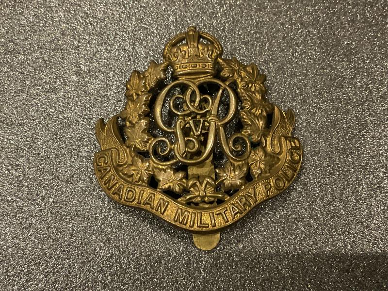 WW1 Canadian Military Police cap badge, very rare