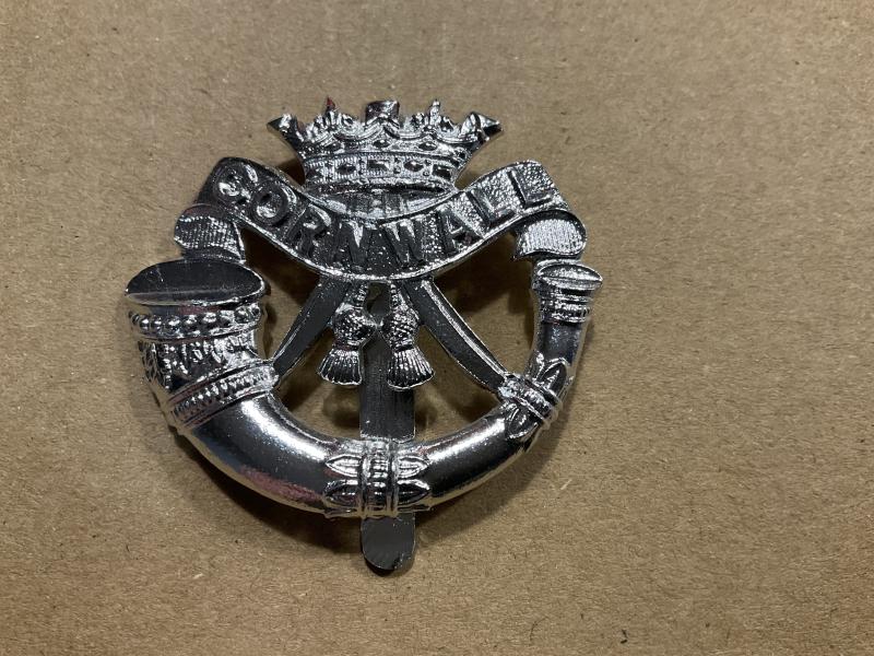 Anodised D.C.L.I cap badge by SMITH & WRIGHT