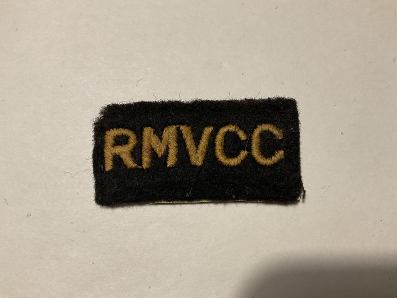 RMVCC (Royal Marine Volunteer Cadet Corps) cloth title