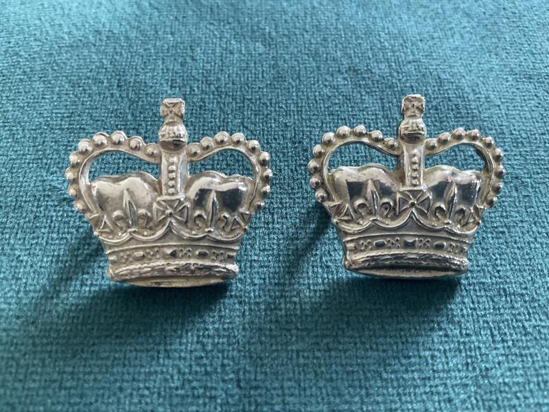 Q/C Police Superintendent silver rank crowns