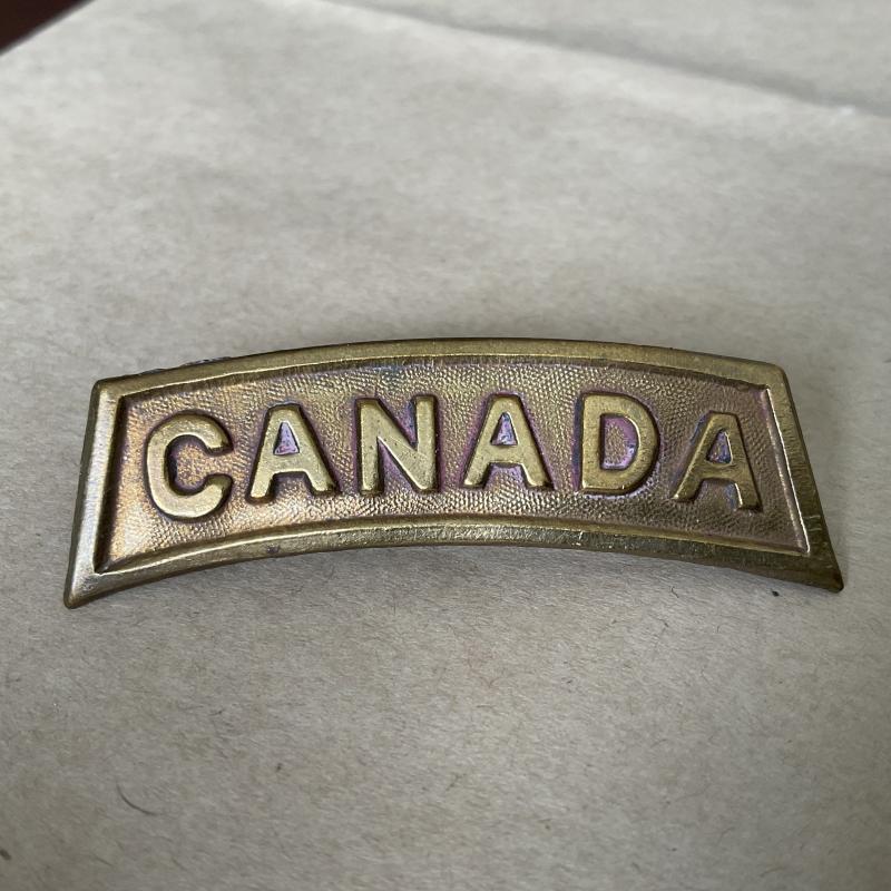 WW1 CANADA nationality title by CARON BROS 1916
