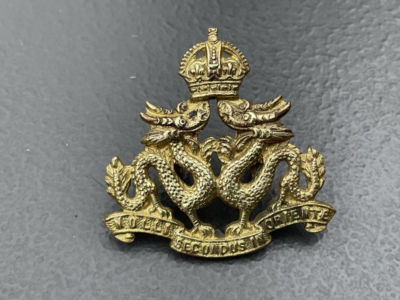 K/C Hong Kong Regiment officers beret badge.