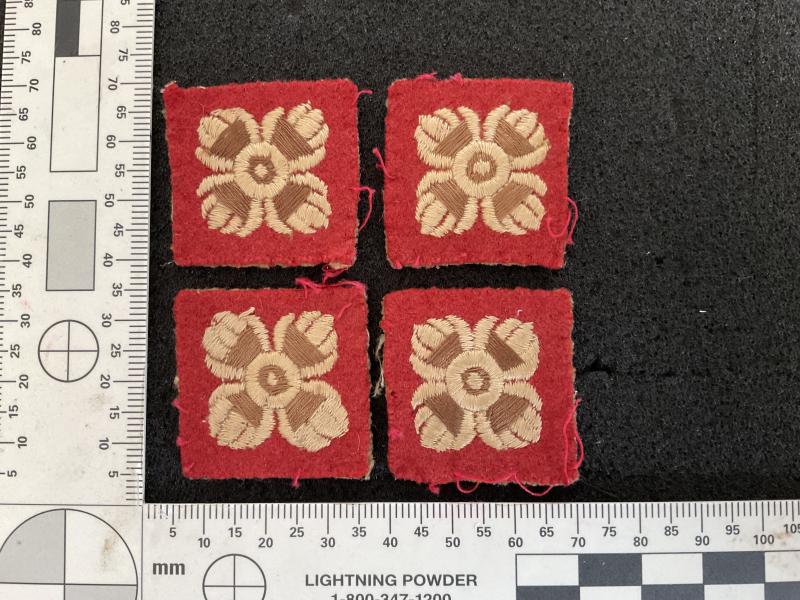 WW2 British/Commonwealth Infantry officers rank crowns x 4