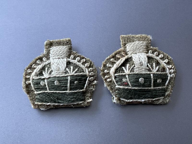 WW2 Indian theatre made Majors crowns.