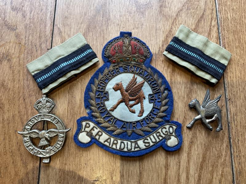 Insignia set of No 45 Bomber Squadron (flying Camels) RAF.
