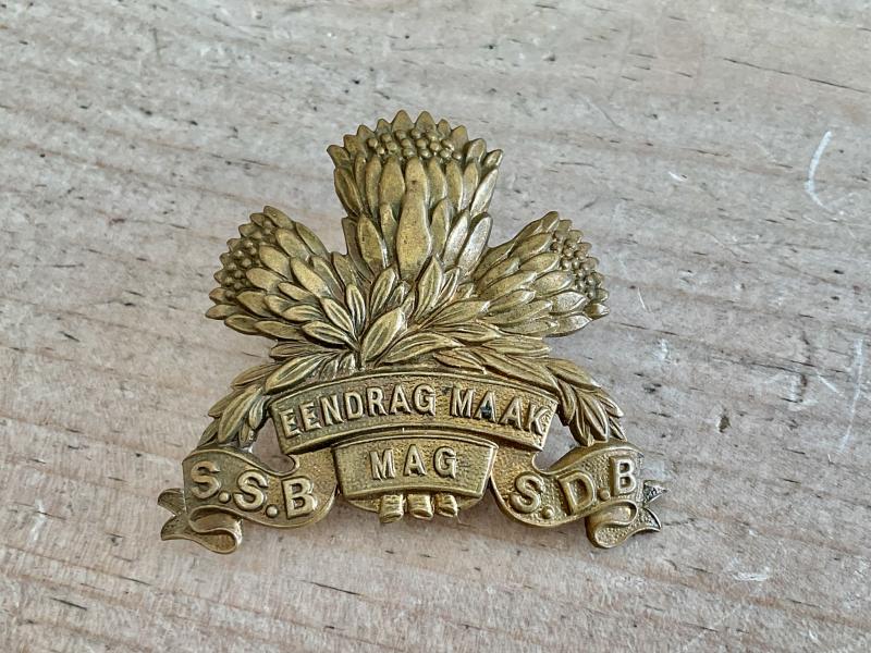 WW2 South African Special Service Battalion cap badge.