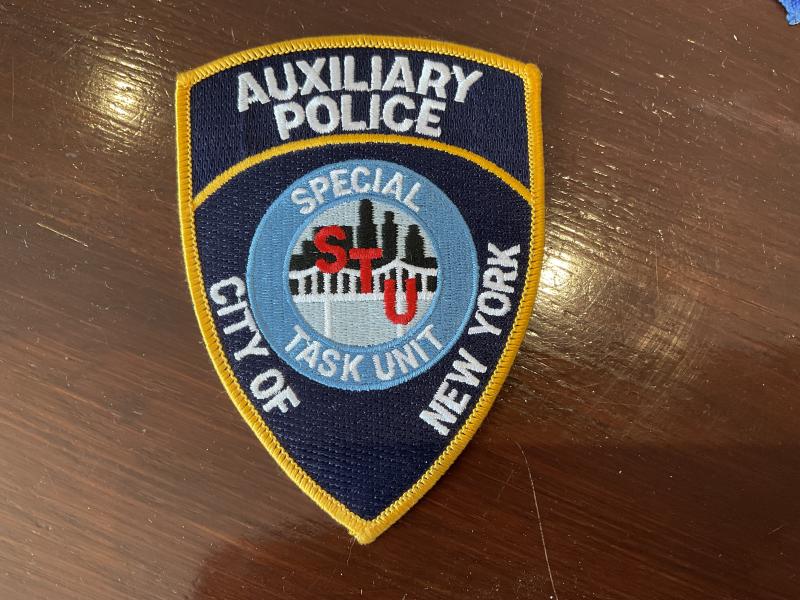 City of New York, Auxiliary Police, Special Task Unit patch.