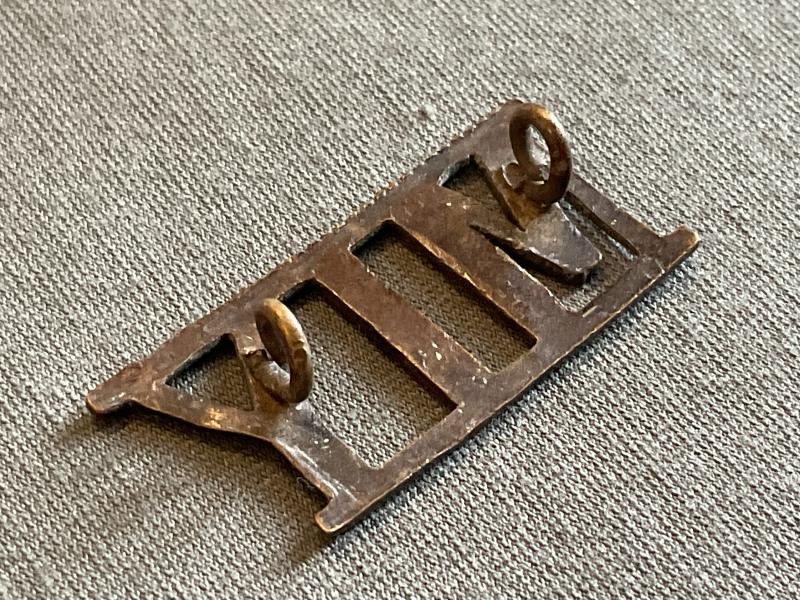 Boer War Monmouthshire Imperial Yeomanry shoulder title.