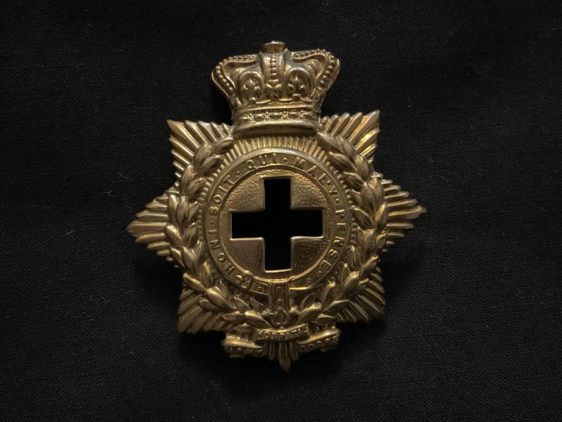 Q.V.C New South Wales Medical staff Corps hat badge 1888-98.