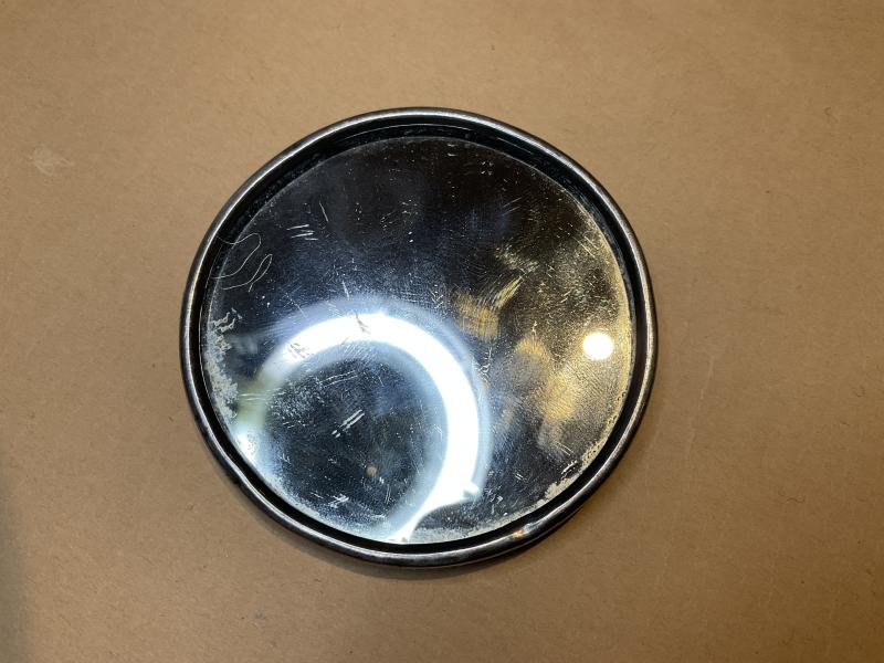 Naval Officers Masonic lodge women’s silver compact mirror.